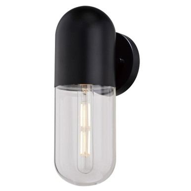 West Loop 1 Light Outdoor Wall Lantern 12.5 Inch X 4.75 Inch Wide by Vaxcel - T0758