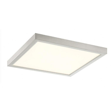 Troy 22W 1 LED Square Flush Mount 1 Inch Tall and 12 Inch Wide by Eurofase - 47525
