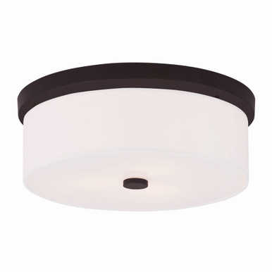 Meridian 3 Light 15 Inch Wide Flush Mount by Livex - 50864
