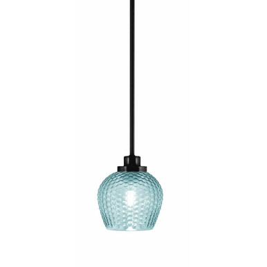 Odyssey 1 Light Stem Hung Mini Pendant 6.5 Inch and 6 Inch Wide by Toltec - 2601-46-0
