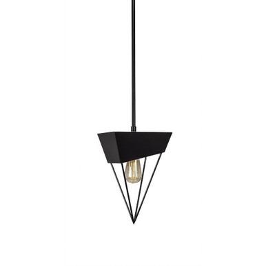 Neo 7W 1 Light Small Stem Pendant 12 Inch Tall by Toltec - 1503-725-12-