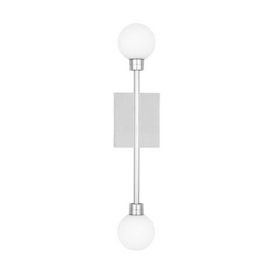 Mara 277V 11W 2 LED Light Wall Sconce by Visual Comfort Modern - 700WSMRAN-LED927-277
