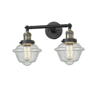 Oxford 2 Light Vanity Light 17 Inch Wide by Innovations - 208-G53