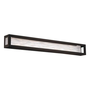 Shock Waves 64W 1 LED Light Vanity Fixture by Modern Forms - WS-39938