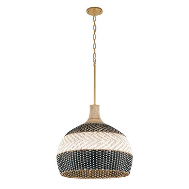 Zanzibar 5 Light Pendant 20.25 Inch Tall and 21 Inch Wide by Crystorama - ZAN-9005-SG-MK