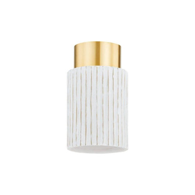 Corissa 1 Light 5.75 Inch Wide Flush Mount by Mitzi - H830501-AGB/CWB