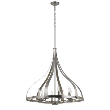 Meridian 8 Light Large Chandelier by Cal - FX-3589-8