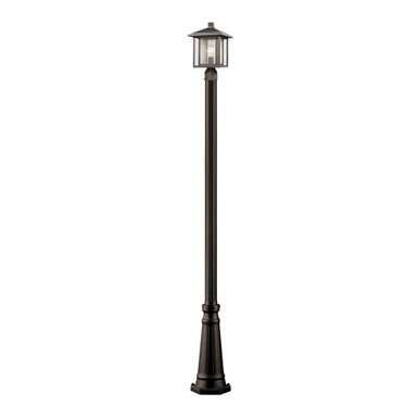 Aspen 1 Light Outdoor Post Mount Lantern 10 x 108.5 Inches by Z-Lite - 554PHM-519P
