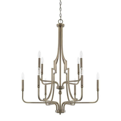 Dawson 10 Light Large Chandelier by Capital - 419391AD