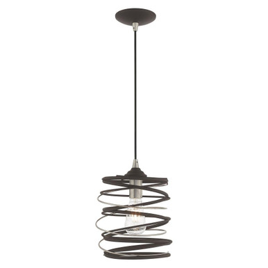 Rydal Reach 1 Light Small Pendant 17 Inch Tall by Bailey Street Home - 218-BEL-2944629