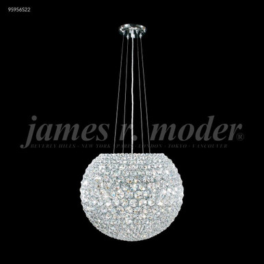 Sun Sphere 15 Light Small Chandelier by James Moder - 95956S22