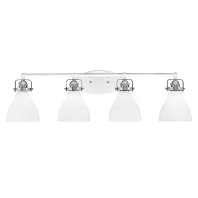 Easton 4 Light Vanity Light 35.5 Inch Length by Toltec - 1934-MBBN-4760