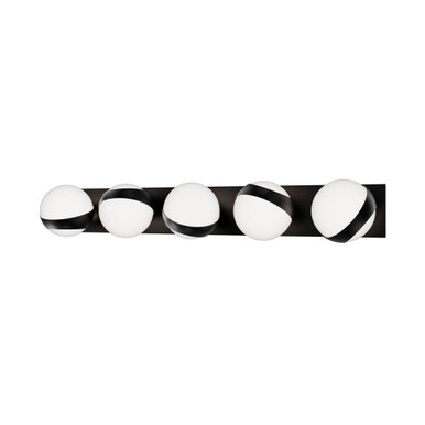 Tripoli 22W 5 4CCT LED Bath Vanity 4.5 Inch Tall and 7 Inch Wide by dweLED - WS-87533
