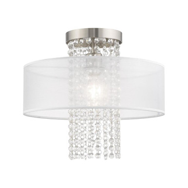 Minster Maltings 1 Light 15 Inch Wide Flush Mount by Bailey Street Home - 218-BEL-2970751