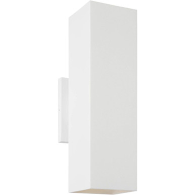 Pohl 2 Light Outdoor Large Wall Lantern 18.5 Inch by Visual Comfort Studio - SLO1132OTW