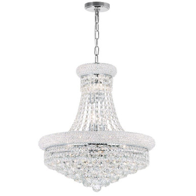 Empire 14 Light Chandelier with Chrome Finish by CWI  - 8001P20C