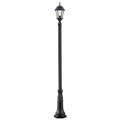 Borrowdale Head 1 Light Outdoor Post Mount Lantern 13 x 116 Inches by BSH - 372-BEL-1040556