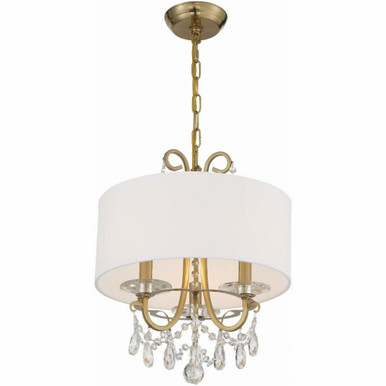 Othello 3 Light Small Chandelier by Crystorama - 6623