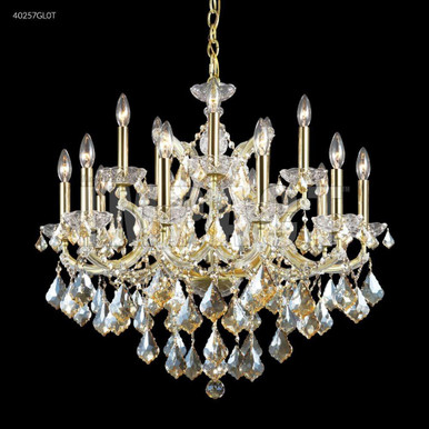 Maria Theresa 16 Light Large Chandelier by James Moder 40257GL - 40257GL