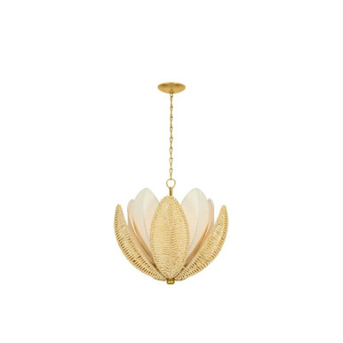 Costa Brava 5 Light Chandelier 22.5 Inch Tall and 24 Inch Wide by Corbett - 513-24-VGL