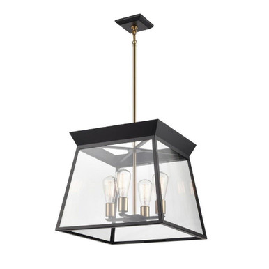 Aurelia 4 Light Small Chandelier by Artcraft - AC11852BK
