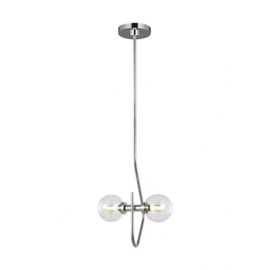 Verne 2 Light Small Pendant by Visual Comfort Studio - EP1172
