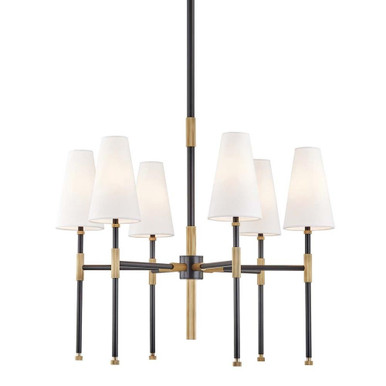 Bowery 6 Light Large Chandelier by Hudson Valley - 3728