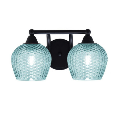 Paramount 2 Light Bath Bar 7.5 Inch Tall and 14.25 Inch Length by Toltec - 3422-BN-4602
