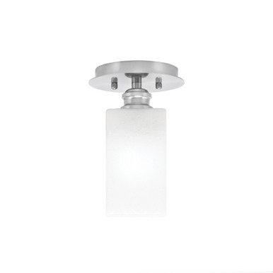 Edge 1 Light 9 Inch Length Semi Flush Mount by Toltec - 1160-6-9