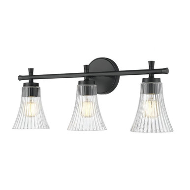 Belle 3 Light Bath Vanity 10 Inch Tall and 24 Inch Wide by Z Lite - 7519-3V