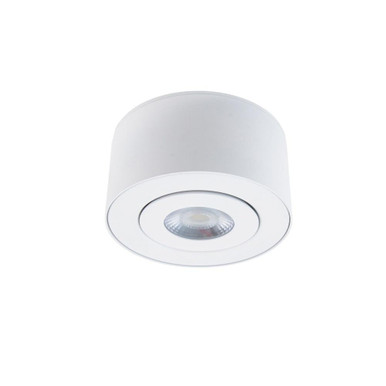 Peek 9.1W 1 LED Flush Mount 2.5 Inch Tall and 4.88 Inch Wide by dweLED - FM-W45205