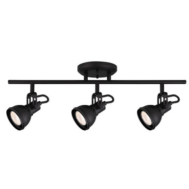 Polo  3 Light Track Light 8.5 In Tall and 5 In Wide by Canarm Inc - IT622A03BK10