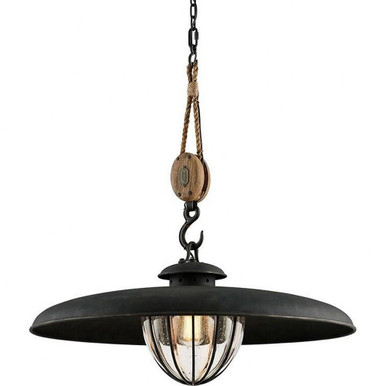 Murphy 1 Light Pendant 33 Inches Tall and 32 Inches Wide by Troy - F4907-FOR