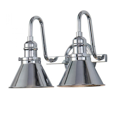 Arcadia 2 Light Wall Sconce 14 Inch Wide by Lucas and McKearn - BB90-14