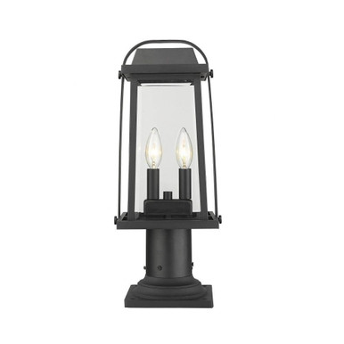 Links By Pass 2 Light Outdoor Pier Mount Light 18.75 x 7.75 In by BSH - 372-BEL-3173725