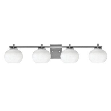 Franklin 4 Light Bath Bar 7.25 Inch Tall and 38.25 Inch Length by Toltec - 1214-725-3825