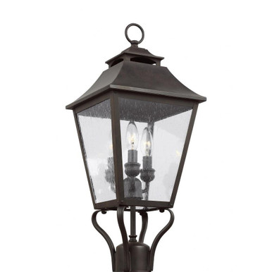 Sean Lavin Three Light Outdoor Post/Pier Lantern by VC Studio - ol14406sbl