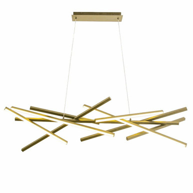 Carly 1 LED Light Oversized Chandelier by Dainolite - CAY-5562LEDHC