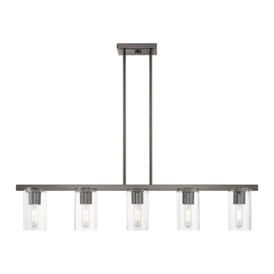 Birch Promenade 5 Light Minimalistic Linear Chandelier by BSH - 218-BEL-1219949