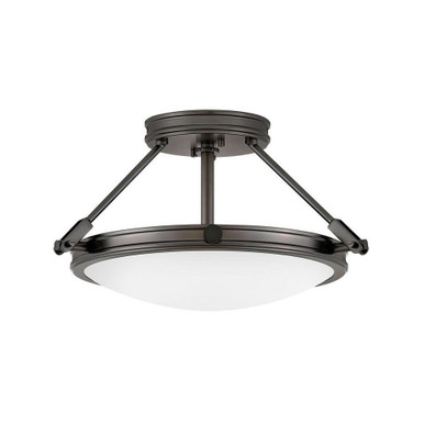 Collier 3 Light Semi Flush Mount 9.25 x 15.25 Inch by Hinkley - 3381BX