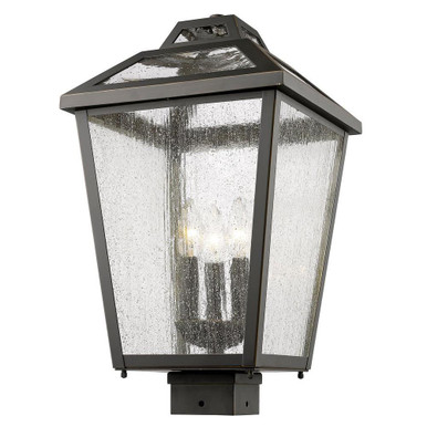 Charter Meadow 3 Light Outdoor Post Mount Lantern 11 x 19 Inches by BSH - 372-BEL-464613