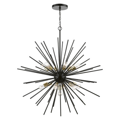 Tribeca 13 Light Oversized Foyer Chandelier by Livex - 46177-68