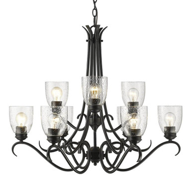 Gravel Woodlands 9 Light Large Chandelier by Bailey Street Home - 170-BEL-2320068