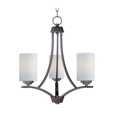 Deven 3 Light 18 Inch Wide Semi Flush Mount by Maxim - 20031-18