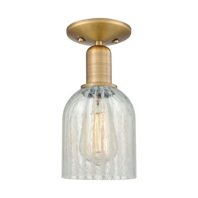 Caledonia 1 Light Semi Flush Mount 11 Inch and 5 Inch Wide by Innovations - 716-1C-G2511