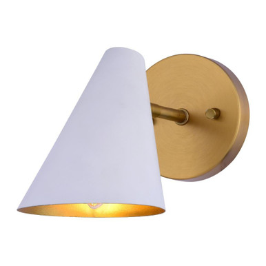 Pryce 1 Light Wall Sconce 6.75 Inch Tall and 4.75 Inch Wide by Vaxcel - W0502