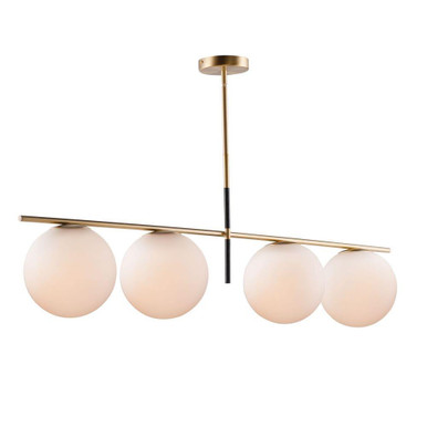 Tyne Road 4 Light Linear Small Pendant by BSH - 93-BEL-4429863