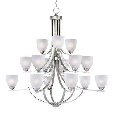Axis 15 Light Oversized 3 Tier Chandelier by Maxim - 11228FT