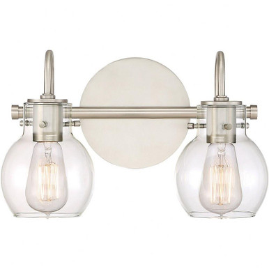 Andrews 2 Light Vanity Light by Quoizel - ANW8602