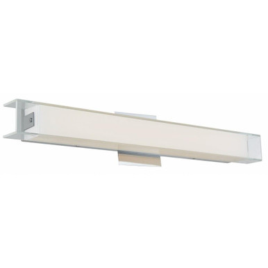 Mist 22W 1 LED Vanity Light by Abra - 20013WV-CH-Mist